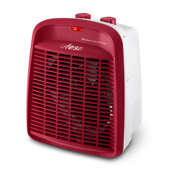 Calefactor Ufesa PERSEI rojo 83105506 2000W